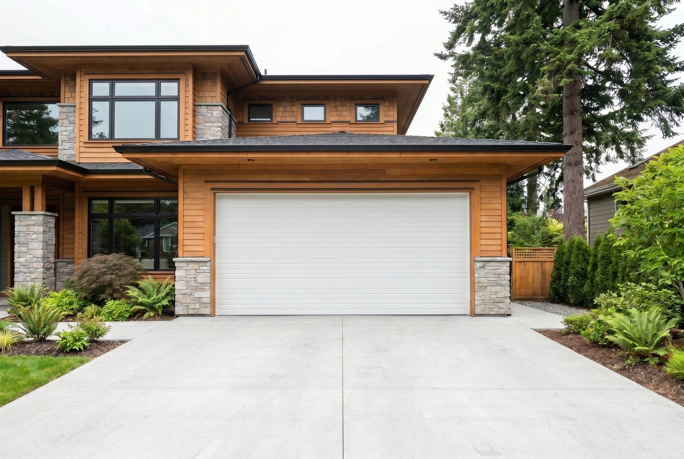 Low-headroom tracks by New Garage Doors Vancouver