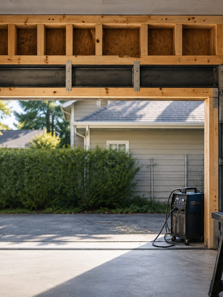 Garage framing and metal fabrication